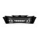 Para-choque Fox 2003 a 2007 dianteiro preto liso com furo para farol - 6432