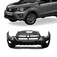 Para-choque Mobi Way Like Trekking 2016 a 2018 dianteiro preto com e sem furo para farol - 3562