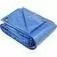 Lona reforçada de polietileno azul 5 m x 5 m