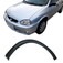 Moldura para-lama Corsa Sedan 1996 a 2010 Wagon/Wind/Pickup 1996 a 2002 dianteiro direito preto liso - 172PDD