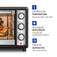 Forno el�trico 2000W 48L 3 pontos de aquecimento Family Grill Inox - FRN-48-BI  220V