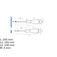 Chave de fenda isolada 4 x 100 mm 1000V - BW1274MQ