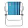 Kit 2 Cadeiras de praia dobr�vel em alum�nio - Samoa