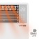 Aquecedor el�trico digital convector 1500W para piso e parede Comfort Heat - EAQ04  110V
