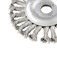 Escova de a�o inox circular torcida 4.1/2