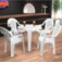 Cadeira pl�stica com bra�os - Jacarecica