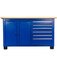 Bancada fechada com 6 gavetas e 2 portas RLL-204
