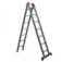 Escada de alum�nio extens�vel 3,81 x 6,54 m 2 x 13 degraus 3 em 1