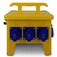 Caixa de tomadas com 8 tomadas 2P+T e 1 plugue 3P+N+T - ZH1806-D