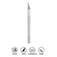 Estilete de precis�o em alum�nio tipo bisturi com 6 l�minas - BOM-3307