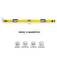 568014_nivel_de_aluminio_40_1000_mm_3_bolhas_com_base_magnetica_bom_6530