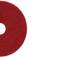 Disco limpador de fibra para enceradeira 510 mm vermelho - HB004823371