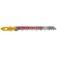 L�mina serra tico tico 75 mm 6 dentes bimetal para madeira 5 pe�as - BU36T