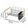 Escorredor de lou�a com porta talheres Eco Design - 0450