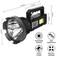 Refletor de busca multifuncional recarreg�vel com LED COB power bank - BOM-4331