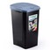 Lixeira plastica push click 30 litros com tampa Ecof�cil - 5072