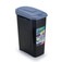 Lixeira plastica push click 15 litros com tampa Ecof�cil - 5071