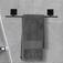 Porta toalha de banho para parede com adesivo - 2571