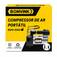 Compressor de ar port�til 12V 40 libras - BOM-8902