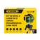 N�vel a laser verde a bateria 12 linhas 25 m com trip� e kit de acess�rios - BOM-6216
