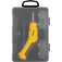 Pistola de solda para pl�stico a bateria 3,6V com kit de grampos