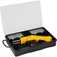 Pistola de solda para pl�stico a bateria 3,6V com kit de grampos