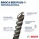 Broca de w�dea para concreto 5,5 x 100 x 160 mm - SDS PLUS