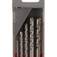 Jogo de broca de w�dea 4 a 10 mm para concreto com 5 pe�as - D-05175