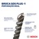 Broca de w�dea para concreto 10 x 160 x 100 mm - SDS PLUS