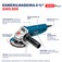 Combo Martelete Perfurador Rompedor 820W 2,7J GBH 2-24D + Esmerilhadeira angular 4.1/2