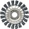 Escova de a�o circular ondulada 152,4 x 19 mm com furo