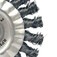 Escova de a�o circular ondulada 152,4 x 19 mm com furo