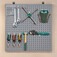 Painel para ferramentas perfurado met�lico 900 x 900 mm - RLL-140