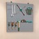 Painel para ferramentas perfurado met�lico 900 x 900 mm - RLL-140