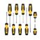 Jogo de chave de fenda e phillips com 10 pe�as - DWHT65201