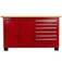 Bancada 6 gavetas 2 portas RLL-204 + Chave impacto Parafusadeira 21V 2 baterias RCI2135