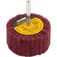 Roda de lixa 60 x 30 mm com haste gr�o 280