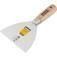 Esptula 12 cm cabo de madeira