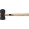 Martelo de borracha 60 mm preto - 30.79.006.000