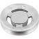 Polia de alum�nio 1 canal A 100 mm - 6684110100
