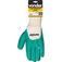 Luva de malha com ltex verde - MLV 1002
