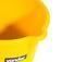 Balde de pl�stico extraforte amarelo 12 litros amarelo
