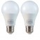 Kit 2 lâmpadas led bulbo 9 watts 803 lúmens branca bivolt