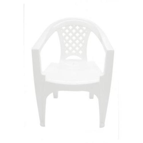 Cadeira Plastica Com Bracos Branca Iguape Tramontina Dutra Maquinas
