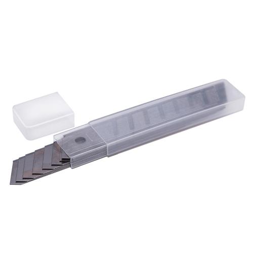 Cartela de lâmina para estilete 18 mm com 10 peças Cartela de lâmina para estilete 18 mm com 10 peças