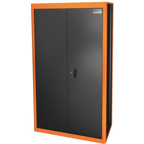 Armário vertical para ferramentas com 2 portas laranja Armário vertical para ferramentas com 2 portas laranja