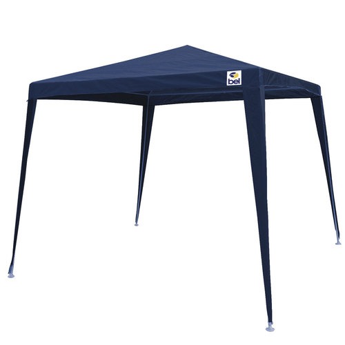 Gazebo em polietileno 3 x 3 x 2,5 m azul Gazebo em polietileno 3 x 3 x 2,5 m azul