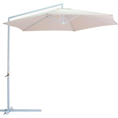Ombrelone suspenso com manivela 3 m bege - MALIBU Ombrelone suspenso com manivela 3 m bege - MALIBU