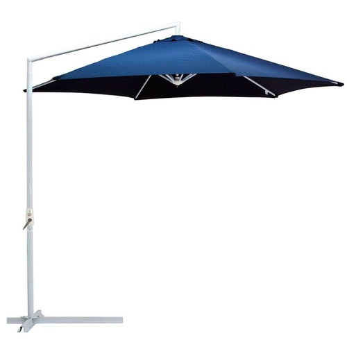 Ombrelone suspenso com manivela 3 m azul - MALIBU Ombrelone suspenso com manivela 3 m azul - MALIBU