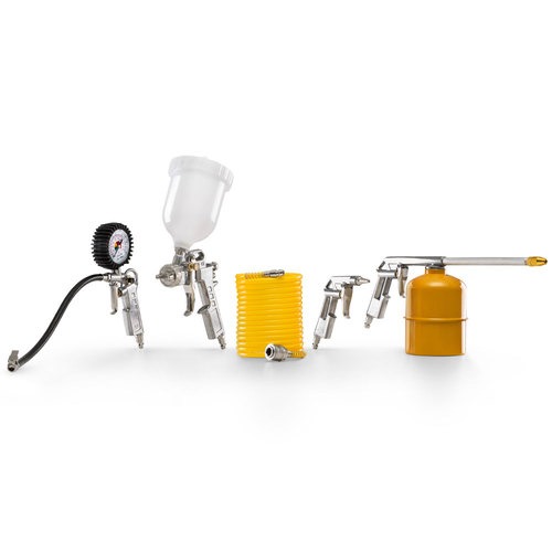 Kit de acessórios para compressor de ar com 5 peças - KCA5P Kit de acessórios para compressor de ar com 5 peças - KCA5P